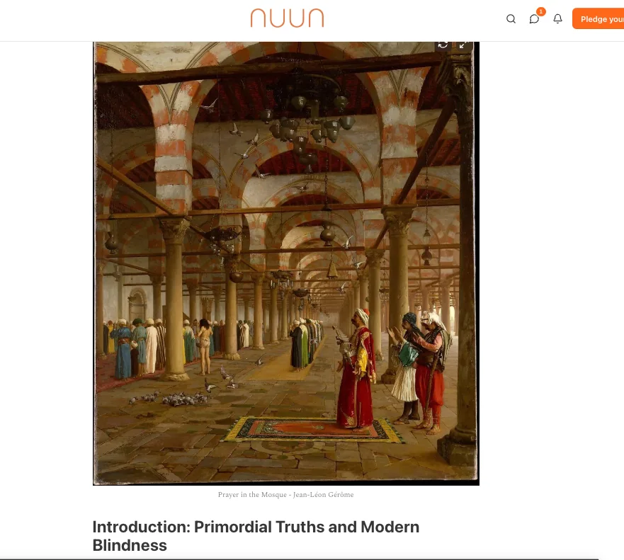 Screenshot of the Incoherence article